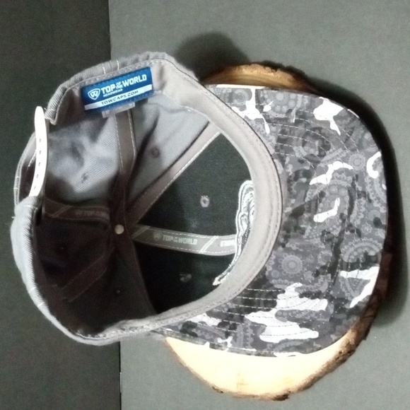 Grey Florida Gator Hat - Picture 2 of 8